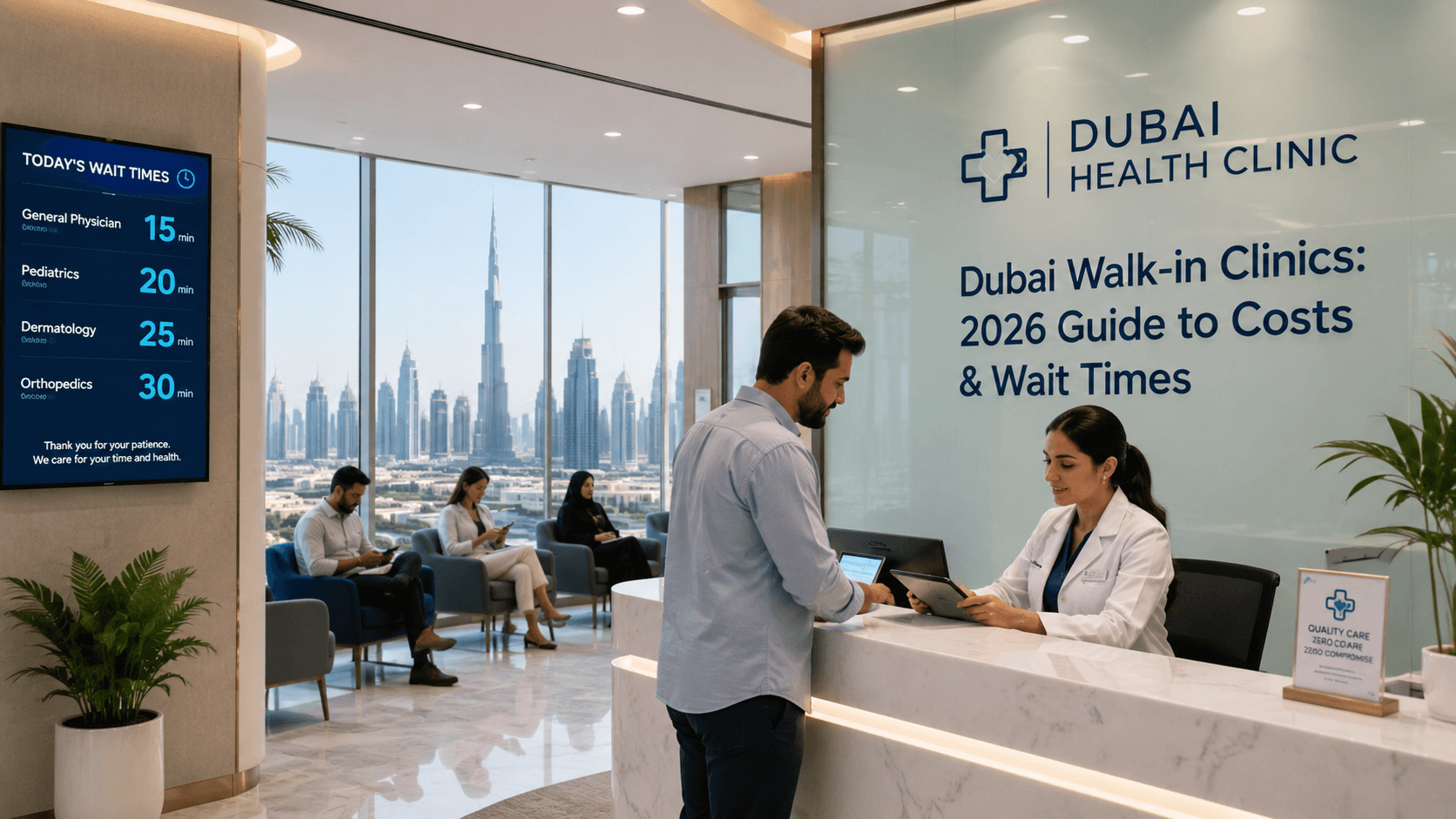 Dubai Walk-in Clinics: 2026 Guide to Costs & Wait Times